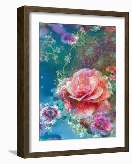 Floral Montage-Alaya Gadeh-Framed Photographic Print