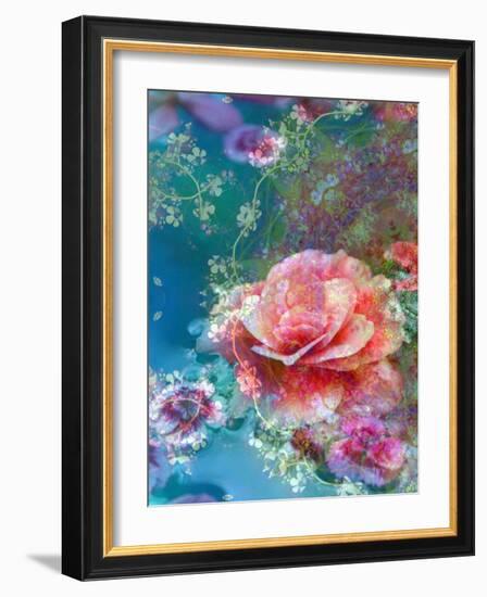 Floral Montage-Alaya Gadeh-Framed Photographic Print