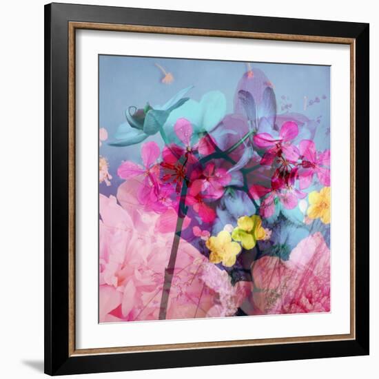 Floral Montage-Alaya Gadeh-Framed Photographic Print