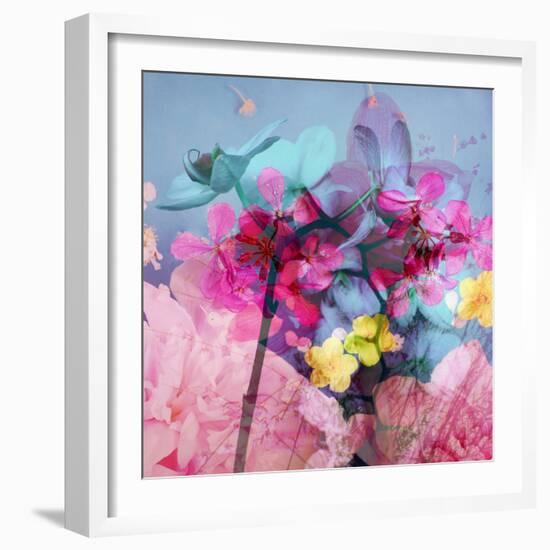 Floral Montage-Alaya Gadeh-Framed Photographic Print