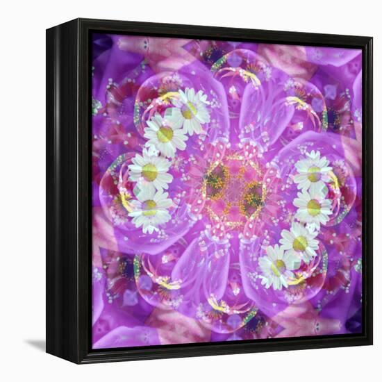 Floral Montage-Alaya Gadeh-Framed Premier Image Canvas