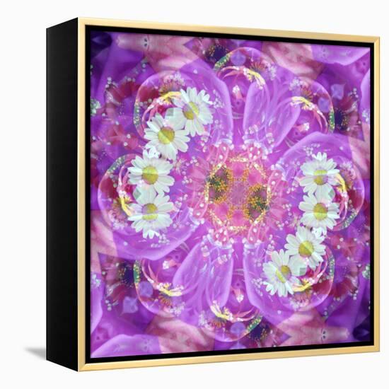 Floral Montage-Alaya Gadeh-Framed Premier Image Canvas