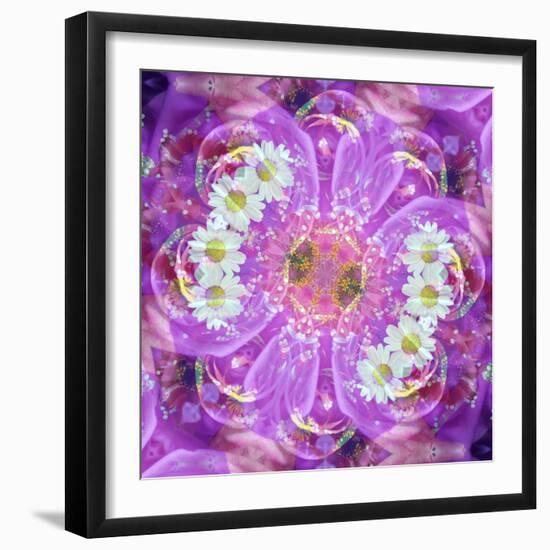 Floral Montage-Alaya Gadeh-Framed Photographic Print