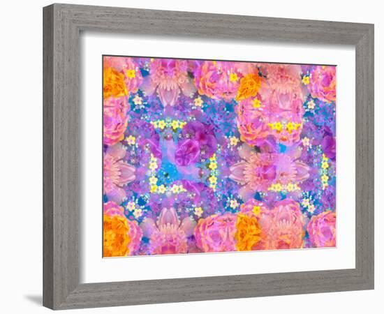 Floral Montage-Alaya Gadeh-Framed Photographic Print