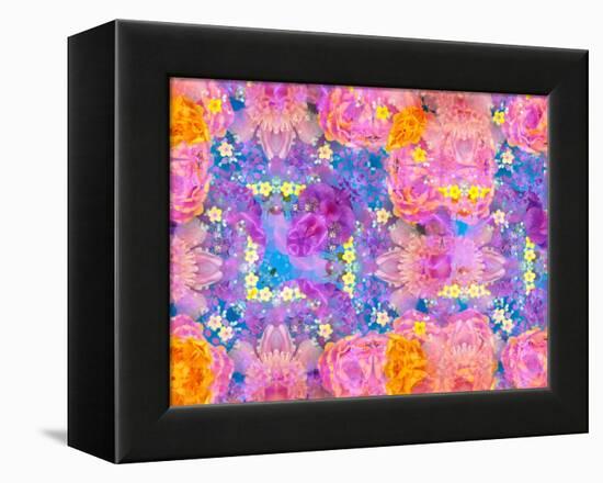 Floral Montage-Alaya Gadeh-Framed Premier Image Canvas