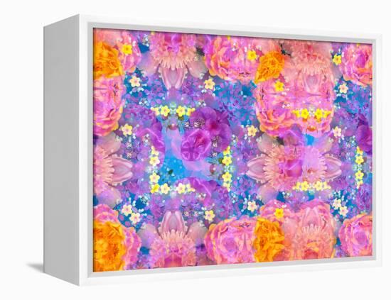 Floral Montage-Alaya Gadeh-Framed Premier Image Canvas