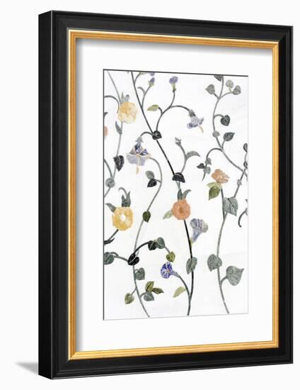 Floral Mosaic, Anteroom, Third-Biggest Mosque of the World-Axel Schmies-Framed Photographic Print