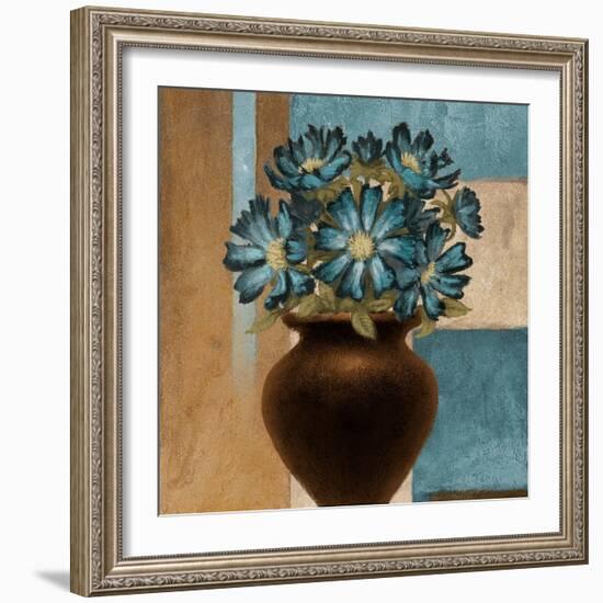 Floral Motif II-Michael Marcon-Framed Art Print