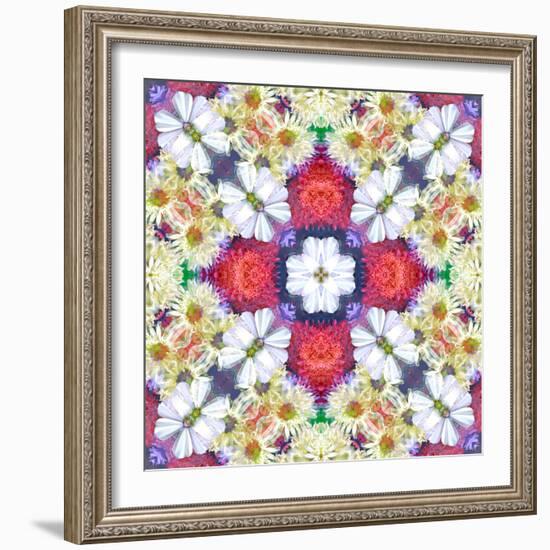 Floral Ornament-Alaya Gadeh-Framed Photographic Print