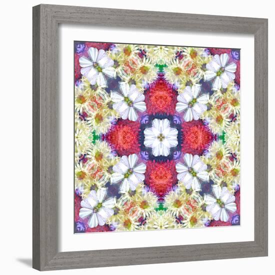 Floral Ornament-Alaya Gadeh-Framed Photographic Print