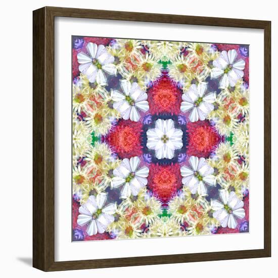 Floral Ornament-Alaya Gadeh-Framed Photographic Print