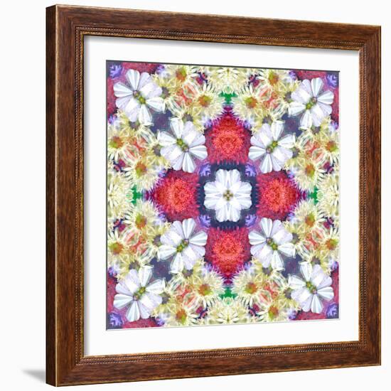 Floral Ornament-Alaya Gadeh-Framed Photographic Print