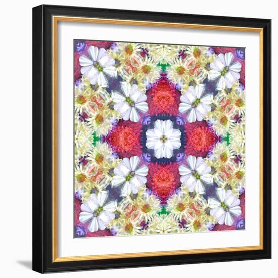 Floral Ornament-Alaya Gadeh-Framed Photographic Print