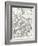 Floral Pattern Sketch IV-Ethan Harper-Framed Art Print