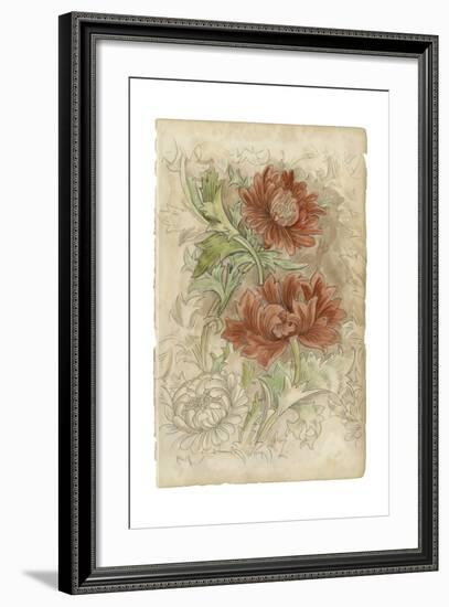 Floral Pattern Study I-Ethan Harper-Framed Art Print