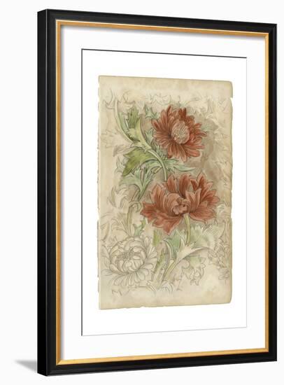 Floral Pattern Study I-Ethan Harper-Framed Art Print