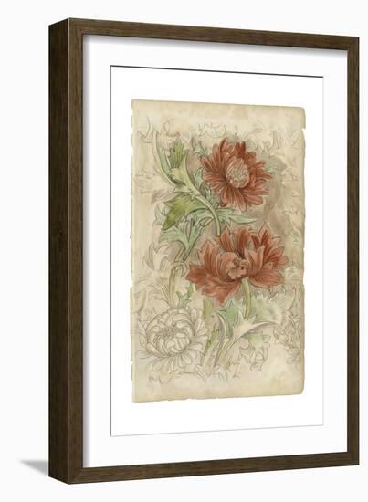 Floral Pattern Study I-Ethan Harper-Framed Art Print