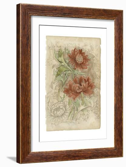 Floral Pattern Study I-Ethan Harper-Framed Art Print