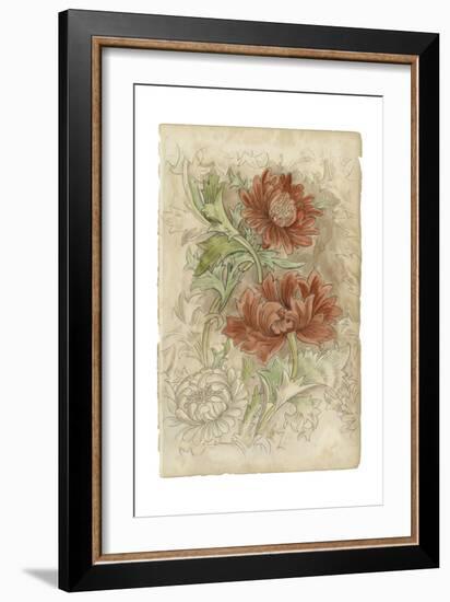 Floral Pattern Study I-Ethan Harper-Framed Art Print