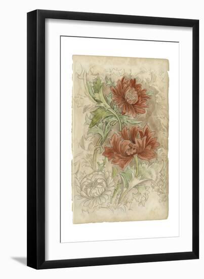 Floral Pattern Study I-Ethan Harper-Framed Art Print