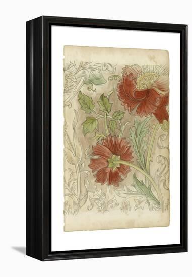 Floral Pattern Study II-Ethan Harper-Framed Stretched Canvas