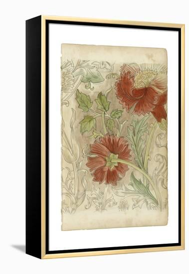 Floral Pattern Study II-Ethan Harper-Framed Stretched Canvas