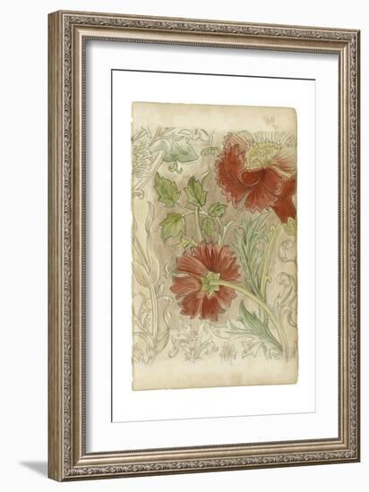 Floral Pattern Study II-Ethan Harper-Framed Art Print