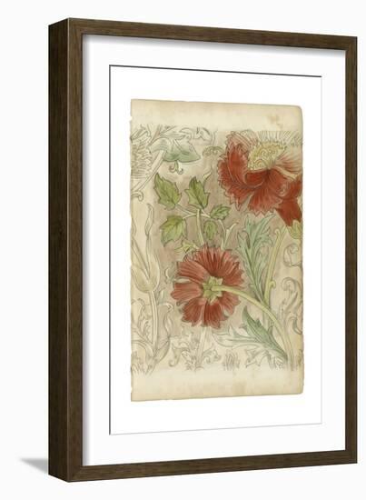 Floral Pattern Study II-Ethan Harper-Framed Art Print