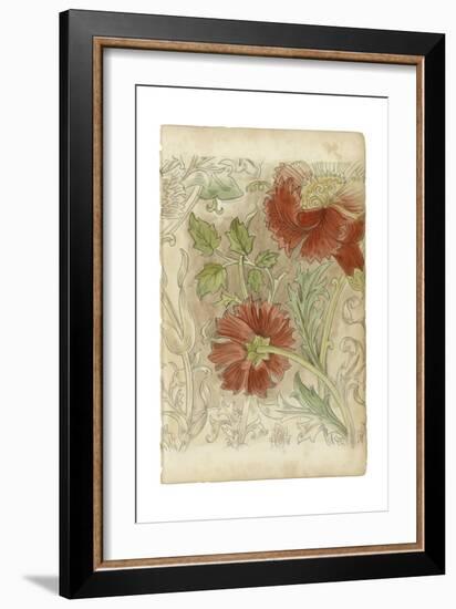 Floral Pattern Study II-Ethan Harper-Framed Art Print