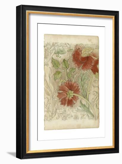 Floral Pattern Study II-Ethan Harper-Framed Art Print