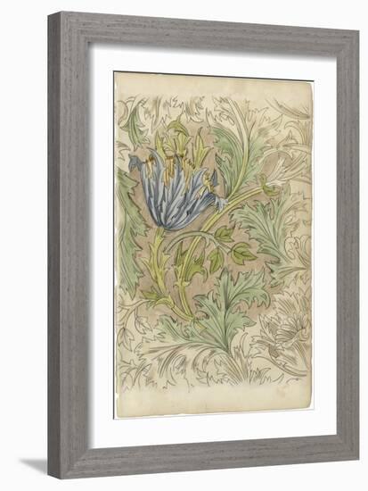 Floral Pattern Study III-Ethan Harper-Framed Art Print