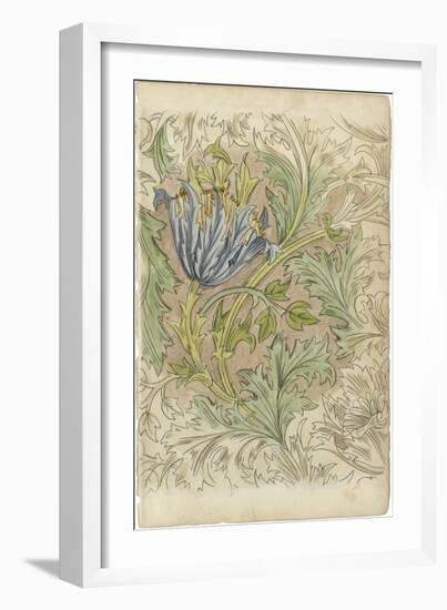 Floral Pattern Study III-Ethan Harper-Framed Art Print