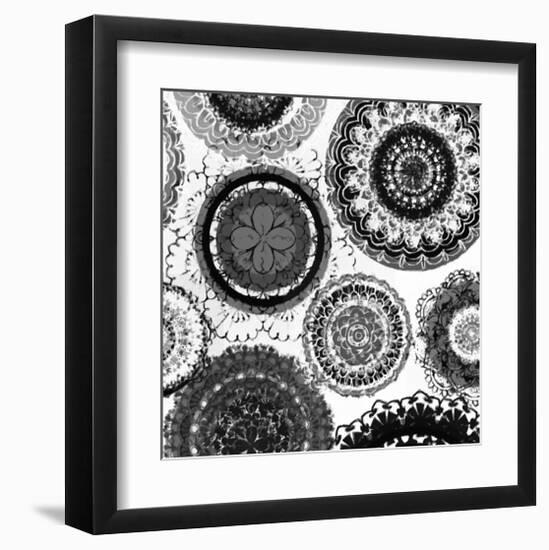 Floral Pattern V-Irena Orlov-Framed Art Print