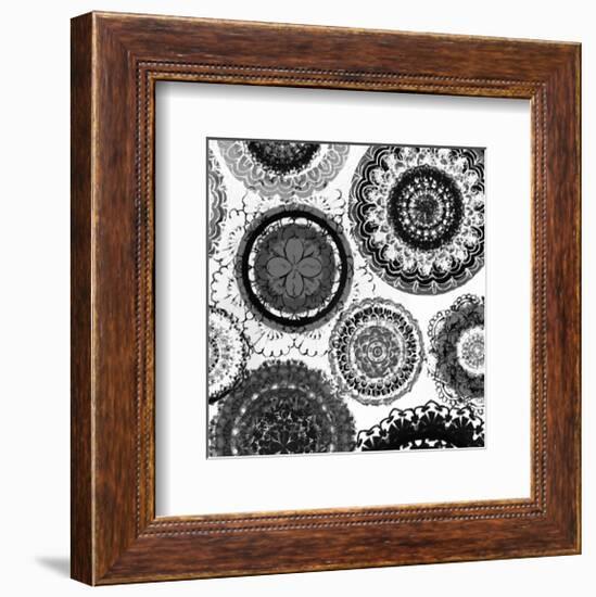 Floral Pattern V-Irena Orlov-Framed Art Print