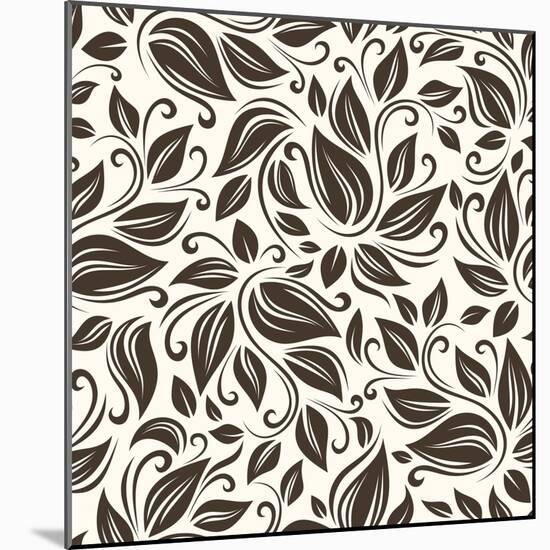 Floral Pattern-Naddiya-Mounted Art Print