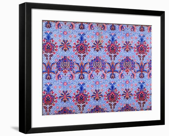 Floral Patterned Wallpaper-William Morris-Framed Premium Giclee Print