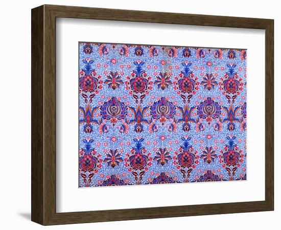 Floral Patterned Wallpaper-William Morris-Framed Giclee Print