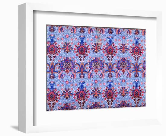 Floral Patterned Wallpaper-William Morris-Framed Giclee Print