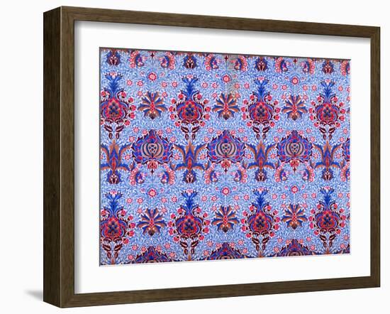 Floral Patterned Wallpaper-William Morris-Framed Giclee Print