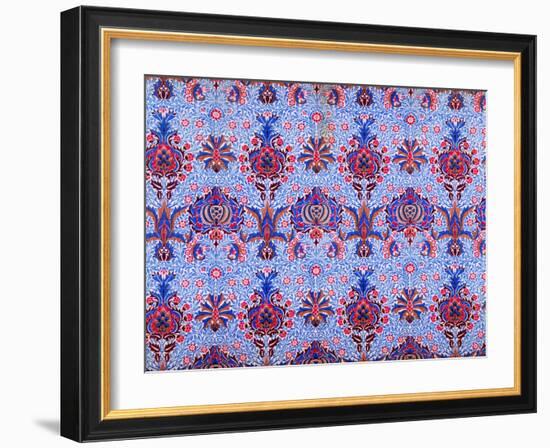 Floral Patterned Wallpaper-William Morris-Framed Giclee Print