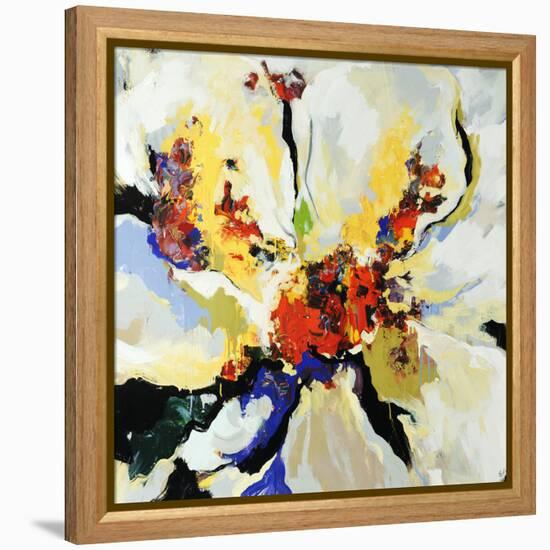 Floral Play-Sydney Edmunds-Framed Premier Image Canvas