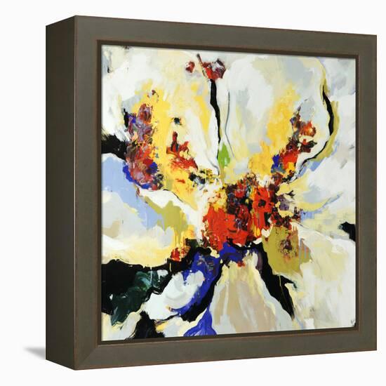 Floral Play-Sydney Edmunds-Framed Premier Image Canvas