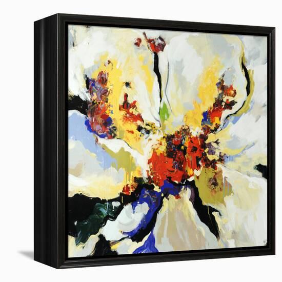 Floral Play-Sydney Edmunds-Framed Premier Image Canvas