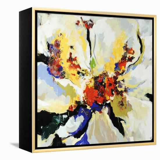 Floral Play-Sydney Edmunds-Framed Premier Image Canvas