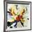 Floral Play-Sydney Edmunds-Framed Giclee Print