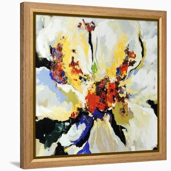 Floral Play-Sydney Edmunds-Framed Premier Image Canvas