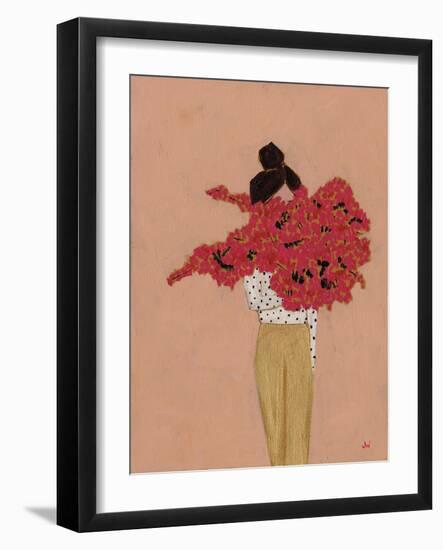 Floral Poise - Lily-Joelle Wehkamp-Framed Giclee Print