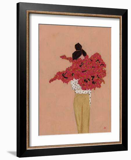 Floral Poise - Lily-Joelle Wehkamp-Framed Giclee Print