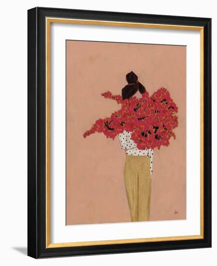 Floral Poise - Lily-Joelle Wehkamp-Framed Giclee Print
