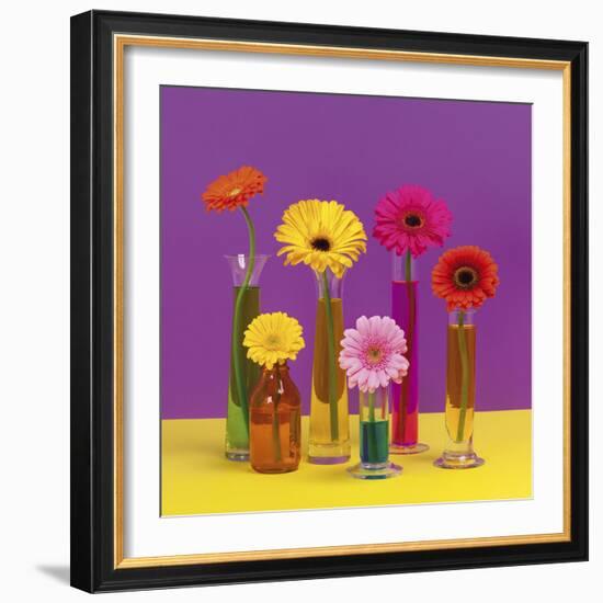 Floral Pop I-Camille Soulayrol-Framed Giclee Print